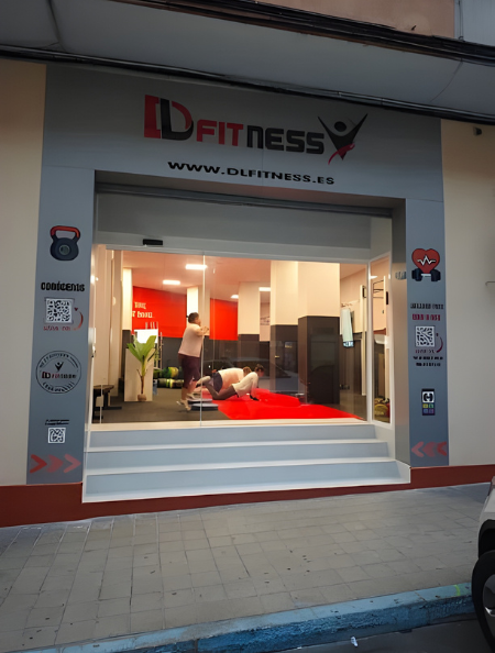 fachada de centro de DL Fitness en Benalúa Alicante